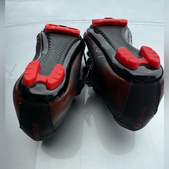 Kescoo Men’s Cycling Shoes Size 44 EU (US 10.5-11) – Look Delta Cleats Included - Picture 5 of 5